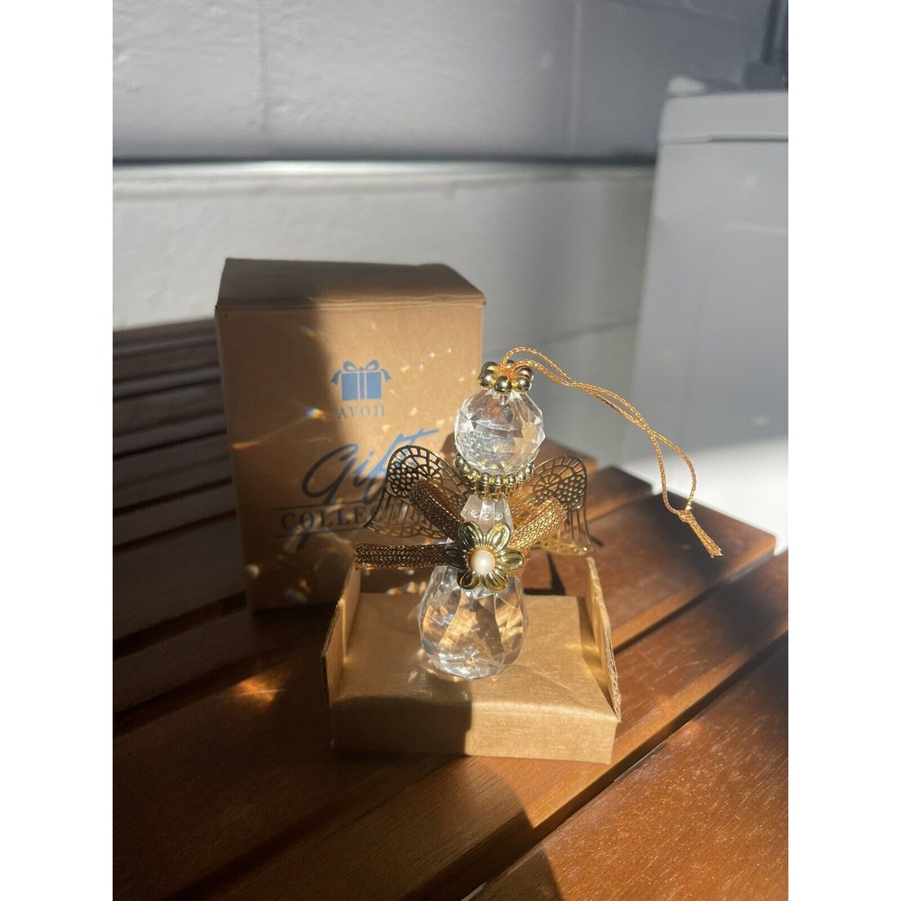 NEW Avon Gift Collection Angelic Reflections Ornament Christmas VINTAGE 1995 - Picture 6 of 10